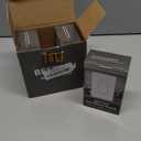 BESTTEN 5 Pack Super Slim Dimmer Light Switch for 300W Dimmable LED/CFL Lights and 600W Incandescent/Halogen, Single Pole/3-Way LED Slide Dimmer, Wall Plate Included, ETL Listed, White