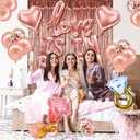 Love Is In Bloom Bridal Shower Decorations Love Is In Bloom Balloons Flower Bridal Shower Banner Engagement Party Decorations Bachelorette Wedding Party Decorations Baby Gender Reveal Party Decoration