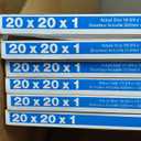 Aerostar 20x20x1 MERV 8 - 6 Count - High Efficiency Pleated HVAC, Furnace & Air Conditioner Filters - Removes Dust, Lint, Mold & Allergy-Causing Pollen