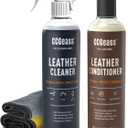 Leather Cleaner and Conditioner Kit  216oz | Leather Cleaner for Car Seats, Furniture, Couches, Shoes & Boots | pH-Balanced, Non-Greasy, Restores & Protects All Leather