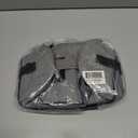 OPUX Lunch Box For Men Women, Insulated Large Lunch Bag Adult Work, Double Decker Lunchbox Meal Prep Dual Compartment Leakproof Lunch Cooler, Soft Lunch Pail Tote Boys Girls Kids School, Heather Gray