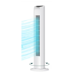 Uthfy Oscillating Tower Fan with Remote, Electric Standing Floor Fan for Bedroom Indoor Office and Home Use, Quiet Cooling Portable Bladeless Tower Fans, 30 inchs