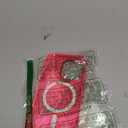 Newfuture Designed for iPhone 16 Pro Case with Magnetic [13 FT Military Drop Protection] [Compatible with Magsafe] Slim Translucent Matte Shockproof with Anti-Fingerprint Phone Case,Hot Pink