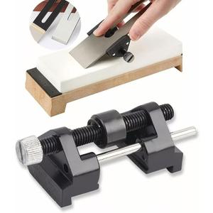 Chisel Sharpening Jig Kit, Cast Iron Stainless Steel Honing Guide System Chisel Sharpening Kit for Blades Tool Grinding Woodworking