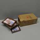 Giftgarden 4x6 Picture Frame Brown Set of 7 Rustic Walnut-Color Photo Frames 4 by 6 for Tabletop or Wall