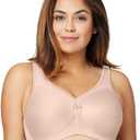 Glamorise Women's MagicLift Active Support Bra Wirefree 1005 (44G, Caf)