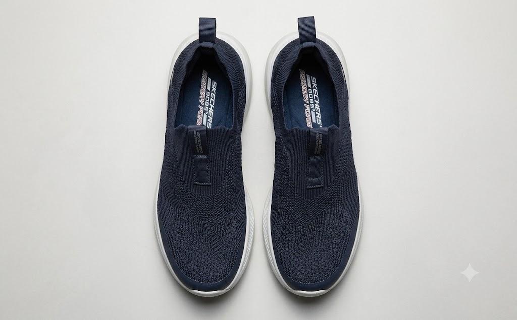 Skechers BOBS MODA FLEX mens Sneaker, DARK NAVY, 9.5 US