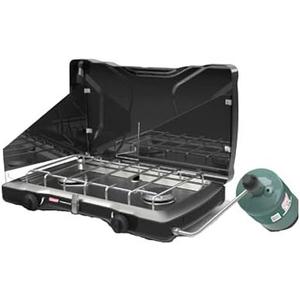 Coleman 2157352 Perfectflow Propane Camping Stove, 2-Burner, 22,000-BTU - Quantity 2