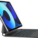 Keyboard Case for iPad Air 11-inch (M3 2025/M2 2024) & iPad Pro 11 inch 4th/3rd/2nd/1st & 10.9 iPad Air 5th/4th Generation - Magic-Style Magnetic Keyboard with Trackpad, Auto Sleep/Wake up (Black)