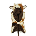 PINKPEACH Cow Stuffed Animal Pillow 15'', Washable Baby Stuffed Animals Toy, Weighted Plush Gifts for Babies Kids Girls Boys Christmas Birthday Home Living Room Decor