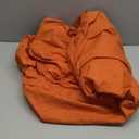 SiinvdaBZX Split Top King Fitted Sheet Only for Adjustable Bed, Ultra-Soft Microfiber 34 Inch Top Split Head Sheets Half Split King Bottom Sheet, Fits 14" -16" Deep Pocket, Burnt Orange