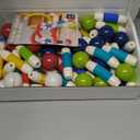 85PCS Extendable Magnetic Toy Montessori Toys for Boys & Girls,STEM Education Building Blocks,Pop Tubes & Balls,Sensory Toys for 3+ Year Old Toddlers