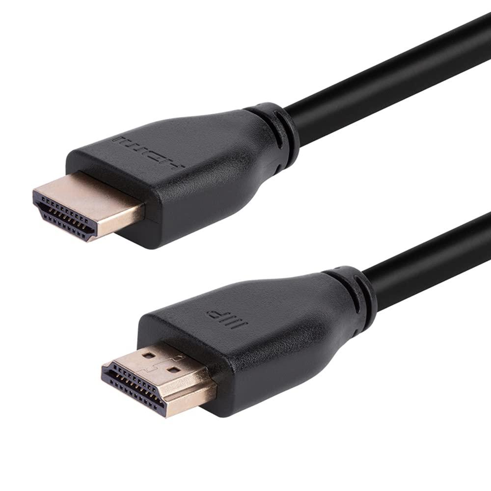 Monoprice 8K Certified Ultra High Speed HDMI 2.1 Cable - 8K@60Hz, 48Gbps, CL2 In-Wall Rated, 30AWG, Dynamic HDR and Dolby Vision, Supports eARC (Enhanced Audio Return Channel) 6 Feet - Black Monoprice 8K Certified Ultra High Speed HDMI 2.1 Cable - 8K@60Hz, 48Gbps, CL2 In-Wall Rated, 30AWG, Dynamic HDR and Dolby Vision, Supports eARC (Enhanced Audio Return Channel) 6 Feet - Black