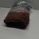 OLANLY Dog Door Mat for Muddy Paws 36x24, Absorbs Moisture and Dirt, Absorbent Non-Slip Washable Doormat, Quick Dry Chenille Mud Mat for Dogs, Entry Indoor Entryway Carpet for Inside Floor, Brown