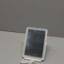 FUNTOUCH Rechargeable Travel Makeup Mirror with 72 Led Lights, Portable Lighted Beauty Mirror, 3 Color Lighting, Dimmable Touch Screen, Tabletop LED Folding Cosmetic Vanity Mirror