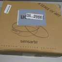 SENSARTE Ceramic Nonstick Frying Pan Skillet with Lid, 12 Inch Large Deep Frying Pan, 5 Qt Saute Pan, Induction Pan, Healthy Non Toxic Cooking Pan with Helper Handle, PFOA PFAS PTFE Free