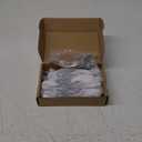 Alzassbg 10 Pack Brushed Satin Nickel Cabinet Pulls, 3 Inch(76mm) Hole Centers Arch Metal Kitchen Hardware Cabinet Handles for Cabinets AL3025SN