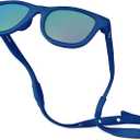 BABY SUNNIES Polarized Baby Sunglasses with Strap - Unbreakable Flexible Infant Sunglasses for Toddlers & Newborns 0-24 Months - Navy Blue - Baby Beach Essentials - Infant Travel Essentials