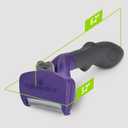 FURminator deShedding Tool For Medium/Large Cats, Long Hair, Removes Loose Hair From Shedding