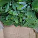 Artificial Green Boxwood Grass Wall Roll: 60"x128"(53.5 SQFT) UV Protected Ivy Privacy Hedge Fence Screen for Chain Link Fences Panel Indoor,Outdoor Patio Balcony & Garden (3d Style 3)