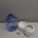 Amazon Basics Gravity Pet Water Dispenser for Cat, Dog, 1 gallon Capacity, Small, Gray