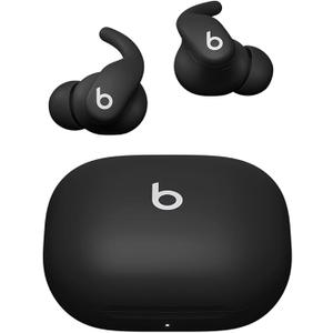 Beats Powerbeats Fit - Wireless Noise Cancelling Workout Earbuds with Secure-Fit Wingtips, Up to 30-Hour Battery Life, Sweat & Water Resistant, Apple & Android Compatible - Jet Black