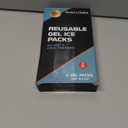 Rester's Choice Gel Cold & Hot Packs (2-Piece Set) Medium 5x10 in. Reusable Warm or Ice Packs for Injuries, Hip, Shoulder, Knee, Back Pain  Hot & Cold Compress for Swelling, Bruises, Surgery