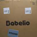 Babelio Baby Gate for Doorways and Stairs, 26-40" Auto Close Dog Gate, PressGuard C5, Easy-Install Pressure Mounted Satey Door, No Drilling Safety Gate for Child and Pets, Black