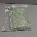 Softalker Throw Pillow Covers 18x18 Inch, Set of 2, Soft Corduroy Boho Stripe Decorative Pillow Cover, Couch Fluffy Pillow Cover for Farmhouse Home Decor Bed Living Room, Sage Green