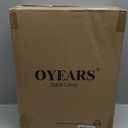 OYEARS 23" Table Lamps for Living Room Set of 2 Bedside Lamps for Night Stands Bedroom Lamps Farmhouse Rattan Boho Lamp Glass Nightlight End Table Lamp with USB C+A (Blue),Two Light Points