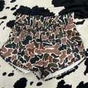 RICHTRUE Camo Boxer Shorts Women Cute Graphic Y2k Shorts Colorful Summer Bottoms 2025 Trendy (M)