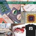 2 PCS Grip Cutting Mats, Non-Slip 12x12 Inch Green Cut Mats, Standard Sticky Grip Mat Compatible with Cricut Explore Air/Air 2/Maker Series Cutting Machines, Cutting Mats for Crafts DIY