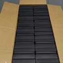 Magicool 96 Pack 3.5x3.5x1 Inch Cardboard Jewelry Boxes, Used for Necklaces, Bracelets, Earrings, Jewelry, Small Gift Packaging, Jewelry Gift Boxes with Lids and Filled with Cotton (Black)