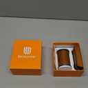 Rolling Knife Sharpener, Diamond & Ceramic Discs, 15 & 20 Magnetic Angles, Fast & Safe for Any Blade Hardness, Sharpening Kit for Kitchen & Pocket Knives, Razor-Sharp Edge, Leather Strop, Ideal Gift