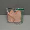 1/2 Birthday Girl Crown - Pink & Rose Gold Adjustable Baby Girl Half Birthday Hat for 6-12 Months, Soft Photo Props for Half Year Celebration, Party Decorations