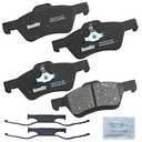 Bendix Priority1 CFC1047B Ceramic Front Brake Pads for Ford Escape 2012-2010, Mercury Mariner 2011-2010