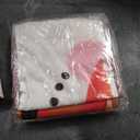 Breling 12 Set Christmas Pillow Covers 16 x 16 Inches, Soft Plush Faux Fur Wool Couch Throw Xmas Cushion Cover for Holiday Sofa Chair Bed Home Decorative, 