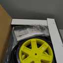 Garden 2-Wheel Hose Reel Cart, Residential Duty Hose Reel with Wheels, Outdoor Water Hose Reel for Backyard, Garden, or Lawn, Metal Hose Carts (175ft Hose Capacity)