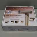 Shark SpeedStyle Pro Flex Professional Performance High-Velocity Hair Dryer System with Scalp Shield & IQ Speed Styling and Drying Suite, Lightweight, Ionic, No Heat Damage, Mocha Silver, HD542