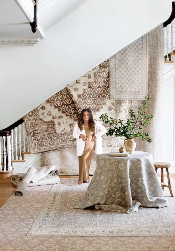 Livabliss x Nabela Noor Home Asha Traditional Oriental Area Rug, 2'6" x 7'3",Oatmeal