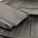 Floor Mats for 2016-2021 Honda Civic Sedan/Coupe/Type R/Insight,2017-2021 Hatchback All Weather TPE Floor Liners Custom Fit for Civic 2021 1st & 2nd Row & Door Sill Guards Anti-Slip Full Set Car Mats