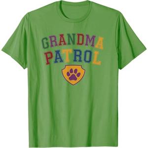 Grandma Patrol Cute Tees for Your Grandmother from Grandkids T-Shirt Green XL
