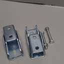 Adjustable Brace Fitting,180 Degree Turn Joint Connector Bracket Fit for 1/2" Bolt in 1-5/8" Strut Channel, Electrogalvanized2 Pack