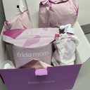 Frida Mom 11pc Postpartum Essentials Kit Gift Set, Hospital Bag Must Haves for New Mom, Includes 4 Disposable Postpartum Underwear, 4 Ice Maxi Pads, Perineal Healing Foam & 24 Pad Liners & Peri Bottle