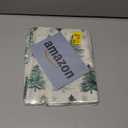 Artoid Mode Xmas Trees Snowflake Christmas Table Runner, Seasonal Winter Green Kitchen Dining Table Decoration for Home Party Decor 13x90 Inch