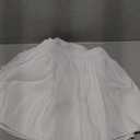 Biscaynebay Wrap Around Bed Skirts for Queen Beds 15" Drop, White Adjustable Elastic Dust Ruffles Easy Fit Wrinkle & Fade Resistant Silky Luxurious Fabric Machine Washable