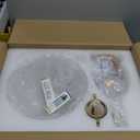 Bedside Table Lamp Petal Light Luxury Crystal Push Button Switch Bedroom Living Room Den Control Dimming Warm Atmosphere Decoration Desk Lamp