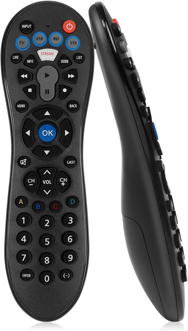 Universal Remote Control for Samsung/LG/Vizio/Hisense/TCL/Sony/Philips/Insignia/Sharp/Panasonic/JVC/Toshiba/Element/Sanyo TV and Other Brand Smart TVs,Streaming Players,DVD,Blu ray Player,Soundbar