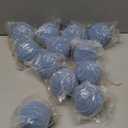 3.15 inch Velvet Christmas Ornaments Balls Sets, 12 PCS Velvet Ornaments for Christmas Tree, Flocked Ornaments Balls for Holiday Party Xmas Hanging Decoration ( Dusty Blue)