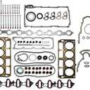 Vincos MLS Full Cylinder Engine Gasket Set with Head Bolts HS26282PT HS26191PT HS54340 CS9284 ES72173 (1st Generation) Compatible with Silverado Tahoe Sierra Yukon Envoy 4.8L 5.3L 2002-2011